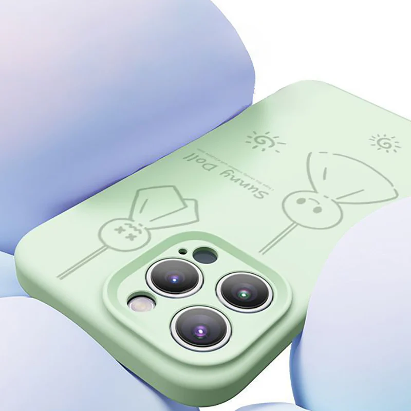 iPhone Lanyard Series | Cartoon Liquid Silicone MagSafe Phone Case - Image 6