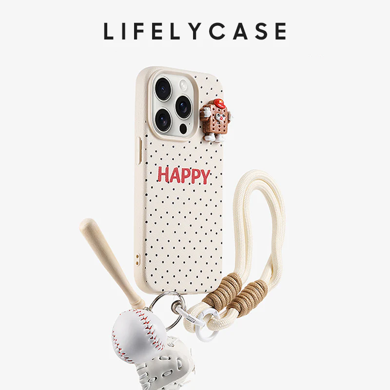 iPhone Lanyard Series | Cute Cartoon Series Phone Case - Image 2