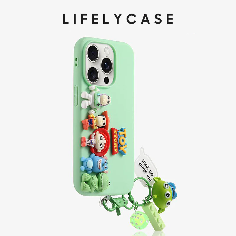 iPhone Lanyard Series | Cute Cartoon Series Phone Case - Image 5