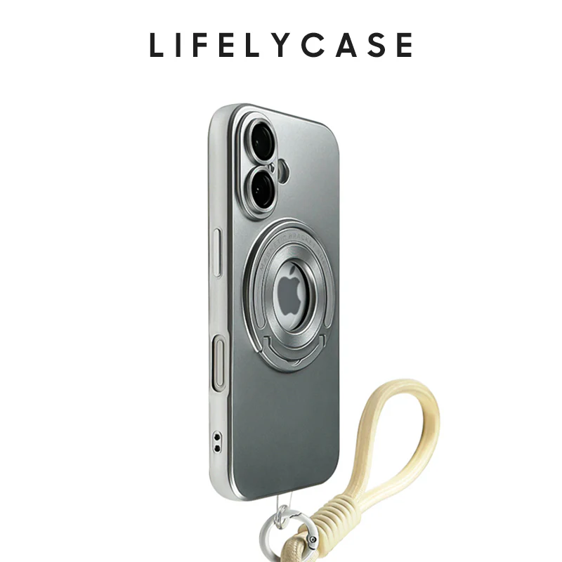iPhone Lanyard Series | MagSafe Bracket Frosted Phone Case - Image 4