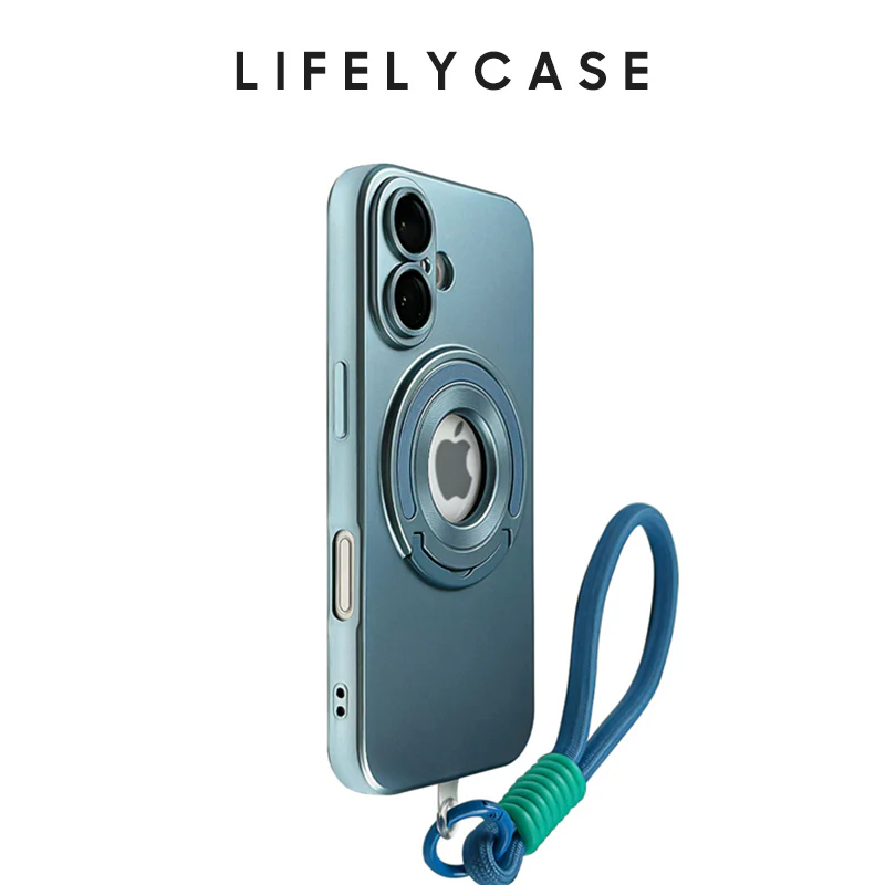 iPhone Lanyard Series | MagSafe Bracket Frosted Phone Case - Image 5