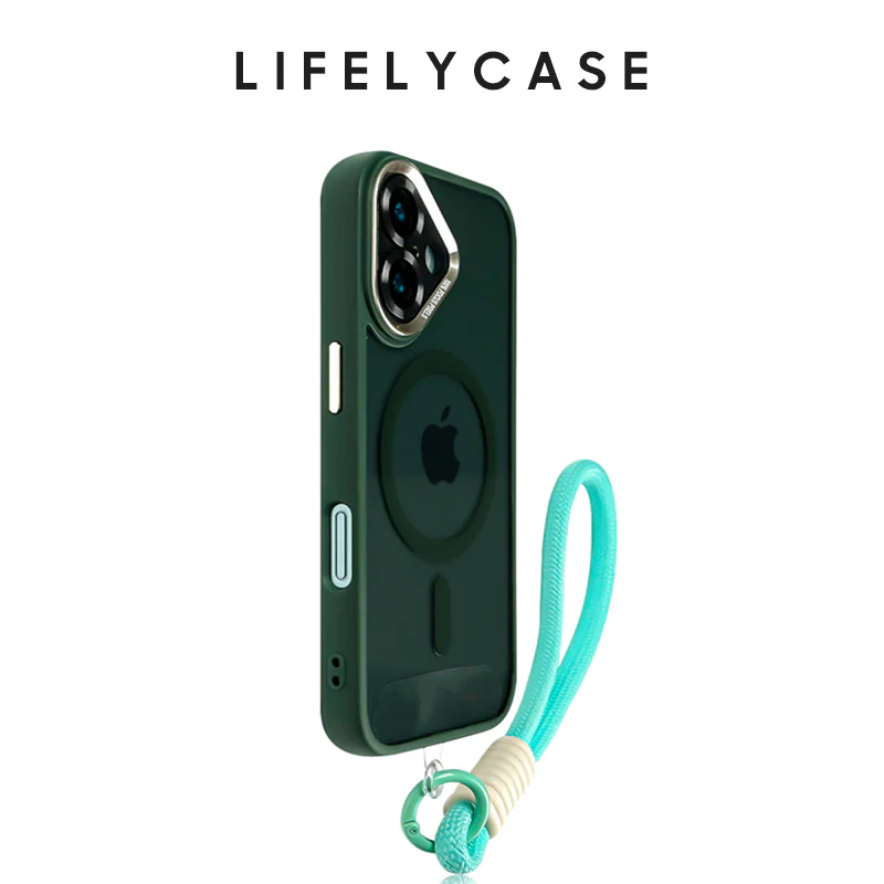 iPhone Lanyard Series | Matte MagSafe Magnetic Phone Case - Image 3