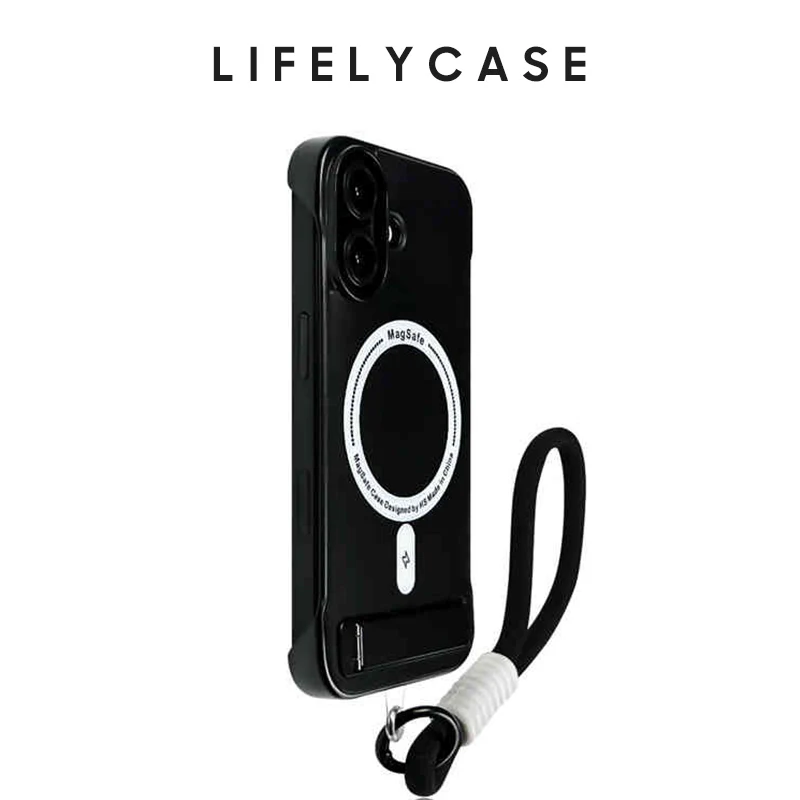 iPhone Lanyard Series | Metal Frosted Phone Case, Supports MagSafe - Image 3
