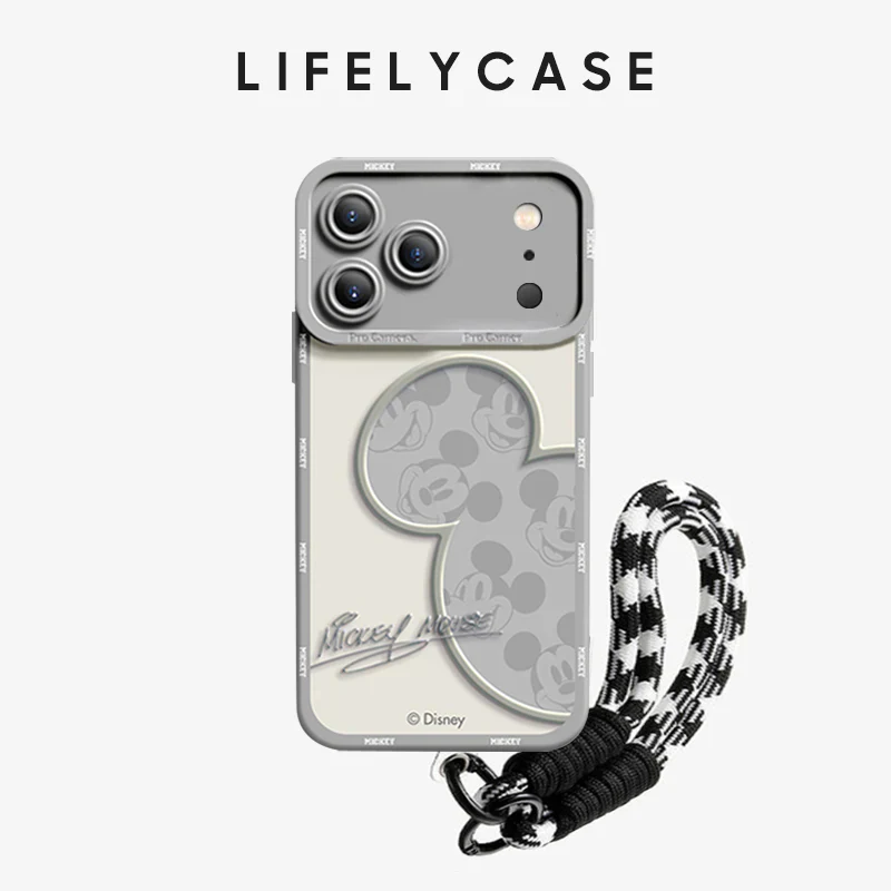 iPhone Lanyard Series | Disney Mickey Mouse Co-Branded Cartoon Phone Case - Image 8