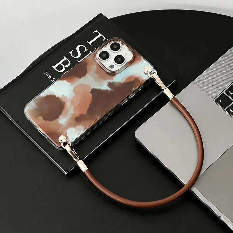 iPhone Lanyard Series | Premium Ink-Wash Design Phone Case - Image 3