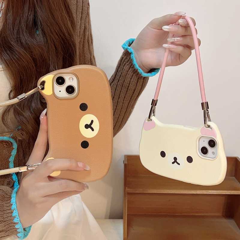 iPhone Lanyard Series | Bear Handbag Design Phone Case - Image 3