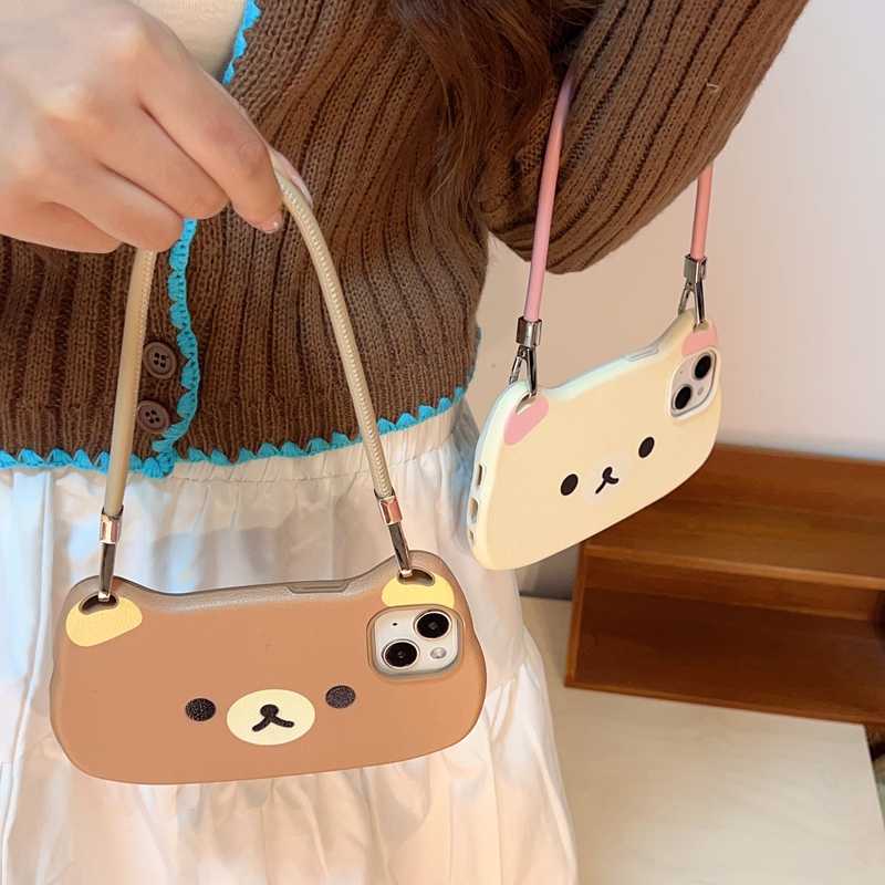 iPhone Lanyard Series | Bear Handbag Design Phone Case - Image 4