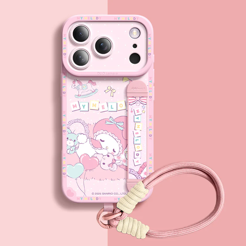 iPhone Wristband Series | Sanrio Co-Branded Liquid Silicone Phone Case - Image 8