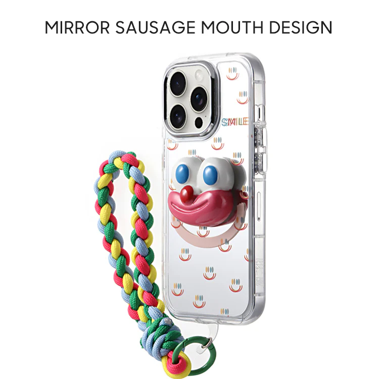 iPhone Lanyard Series | Funny Mirror Phone Case - Image 3