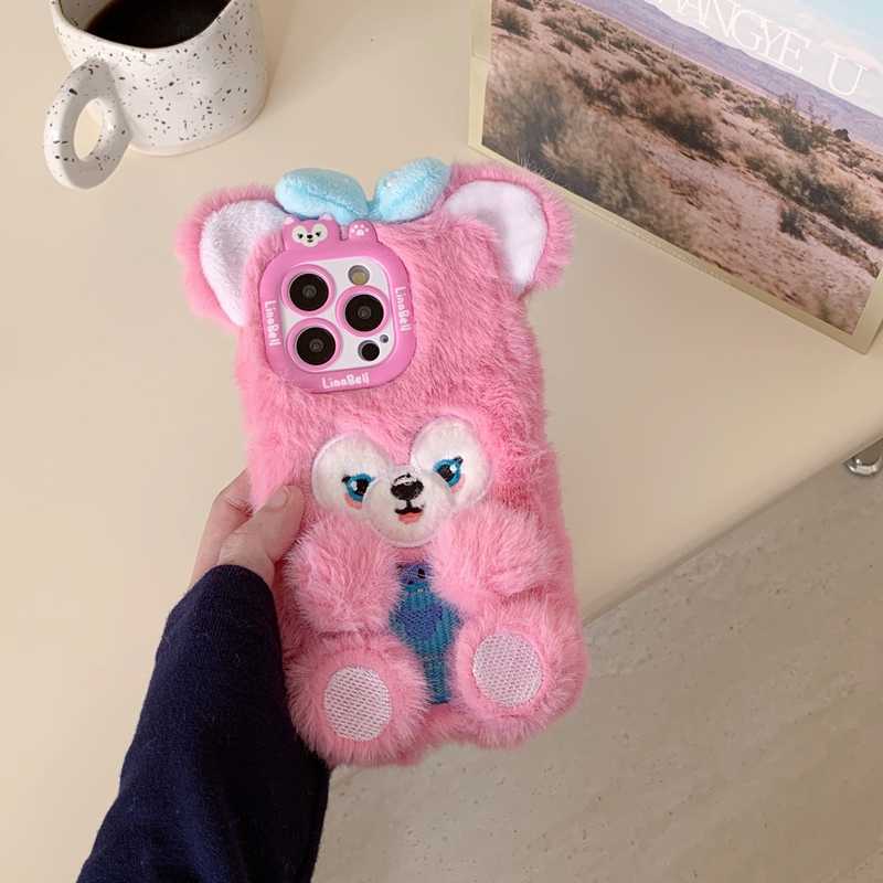 iPhone Lanyard Series | Disney Cartoon Plush Phone Case - Image 5