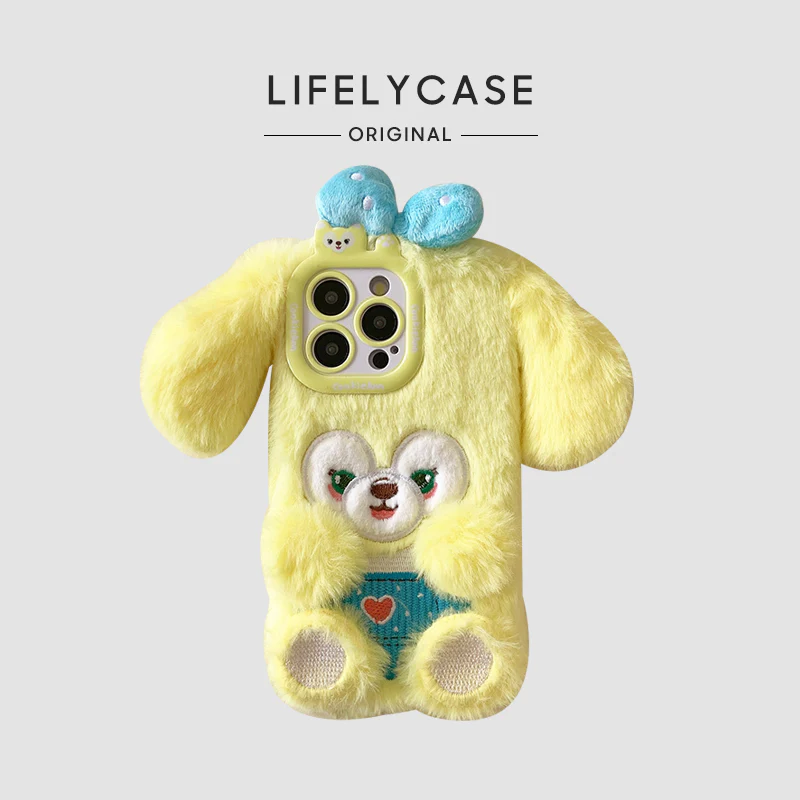 iPhone Lanyard Series | Disney Cartoon Plush Phone Case - Image 7