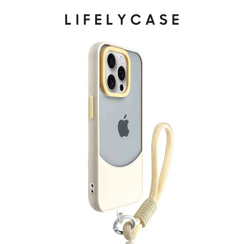 iPhone Lanyard Series | Liquid Silicone Simple Phone Case - Image 4