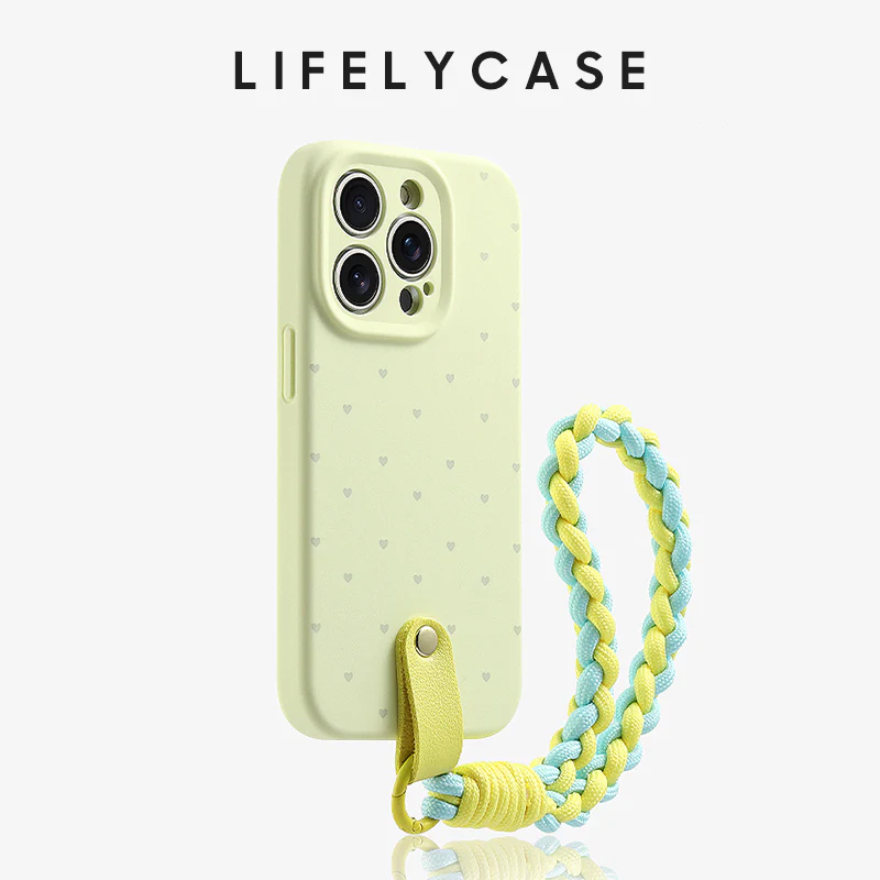iPhone Lanyard Series | Liquid Silicone Lens Full Cover Phone Case - Image 5