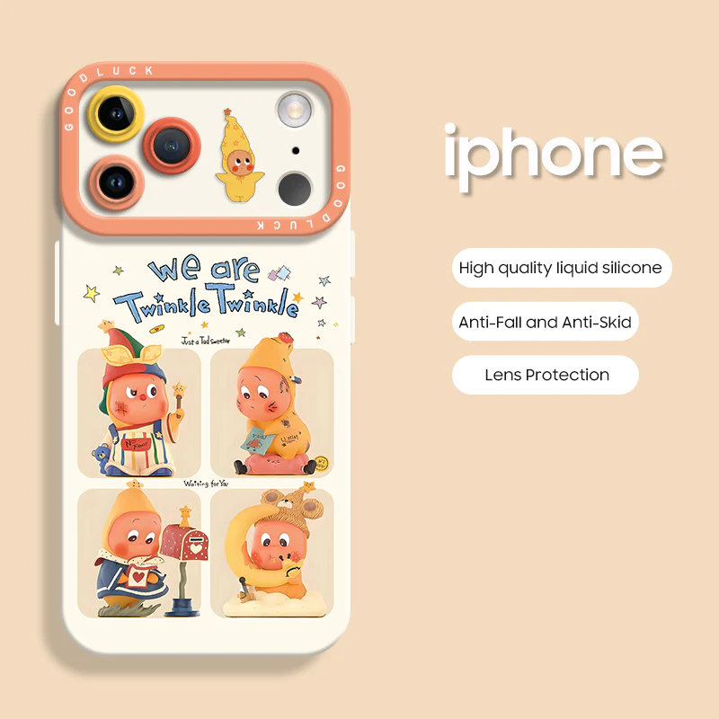 iPhone beads series | Twinkle Twinkle Liquid Silicone Phone Case - Image 2