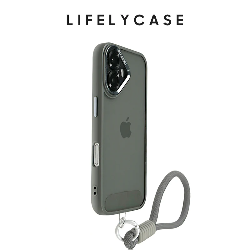 iPhone Lanyard Series | New Translucent Design Frosted Phone Case - Image 3