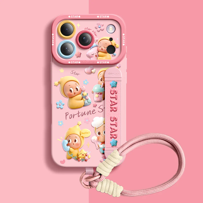 iPhone Wristband Series | "Twinkle Twinkle" Liquid Silicone Phone Case - Image 7