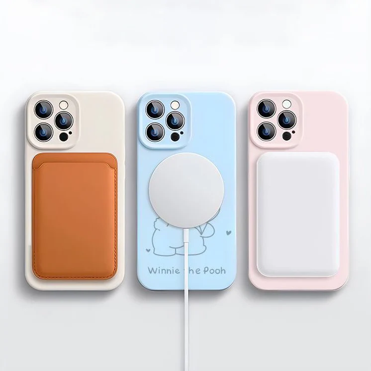 iPhone Lanyard Series | Winnie the Pooh Liquid Silicone MagSafe Phone Case - Image 3