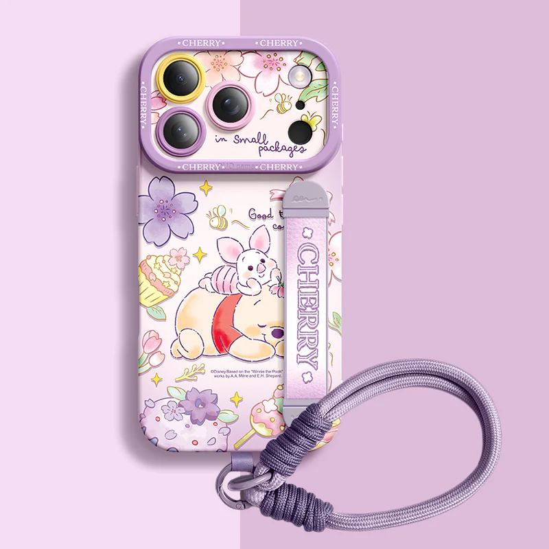 iPhone Wristband Series | Disney Cartoons Liquid Silicone Phone Case - Image 9